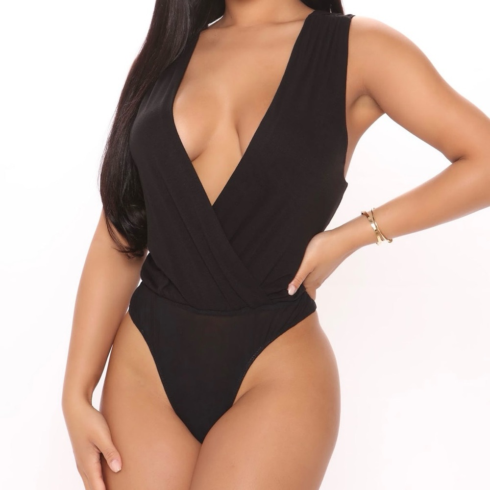 BRAND NEW WITH TAGS Don't Be So Surplice Bodysuit
